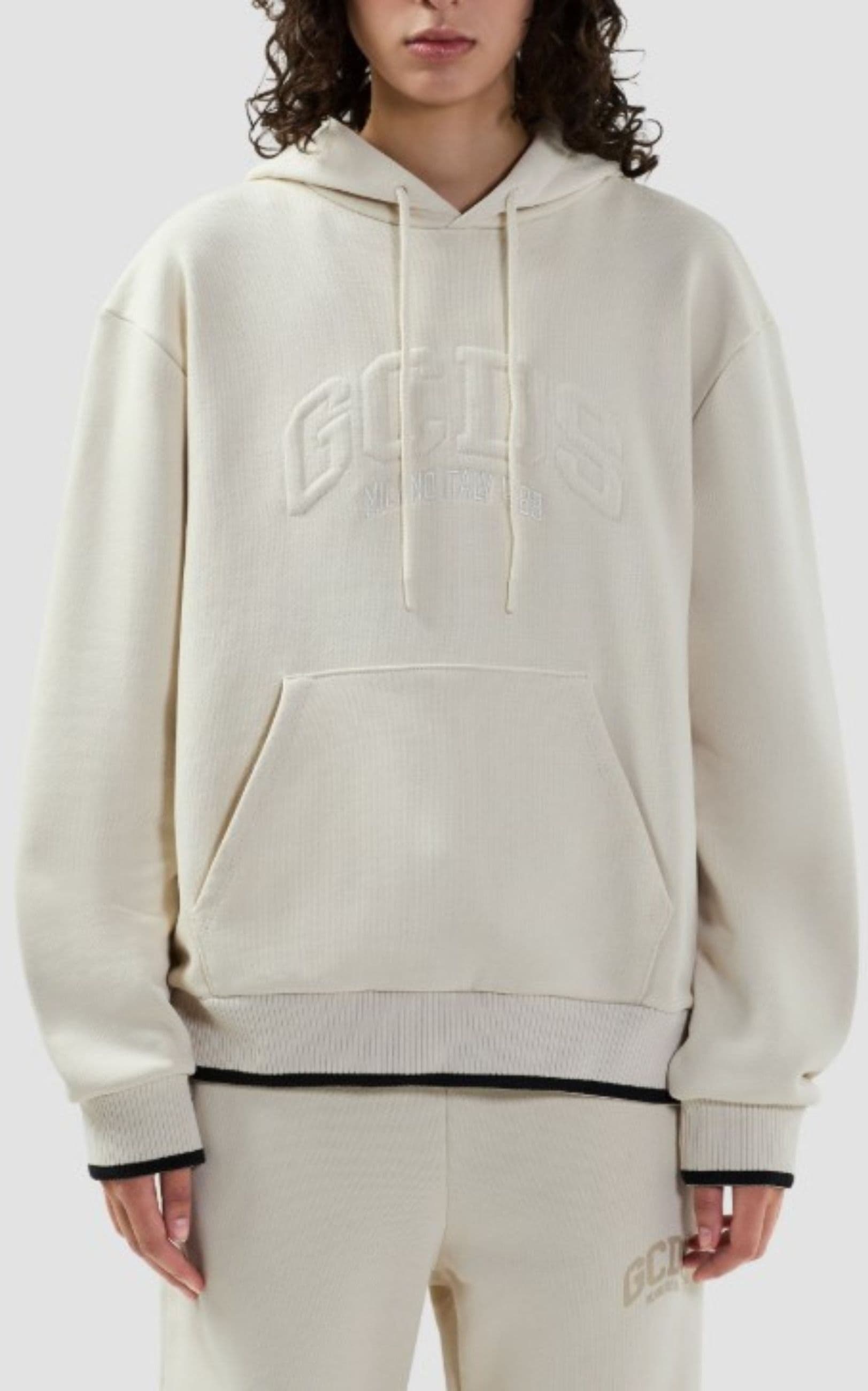 GCDS FELPA LOGO LOUNGE HOODIE da donna in Felpe senza cappuccio Drestige - Casamassima, commercioVirtuoso.it