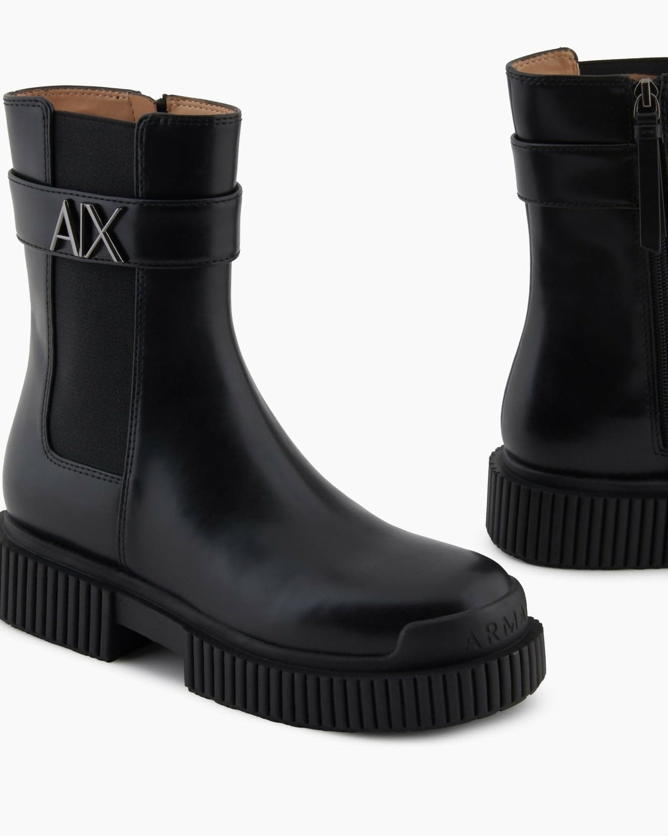Armani Exchange Donna Stivaletti neri in Stivali Cantali Calzature - Randazzo, commercioVirtuoso.it