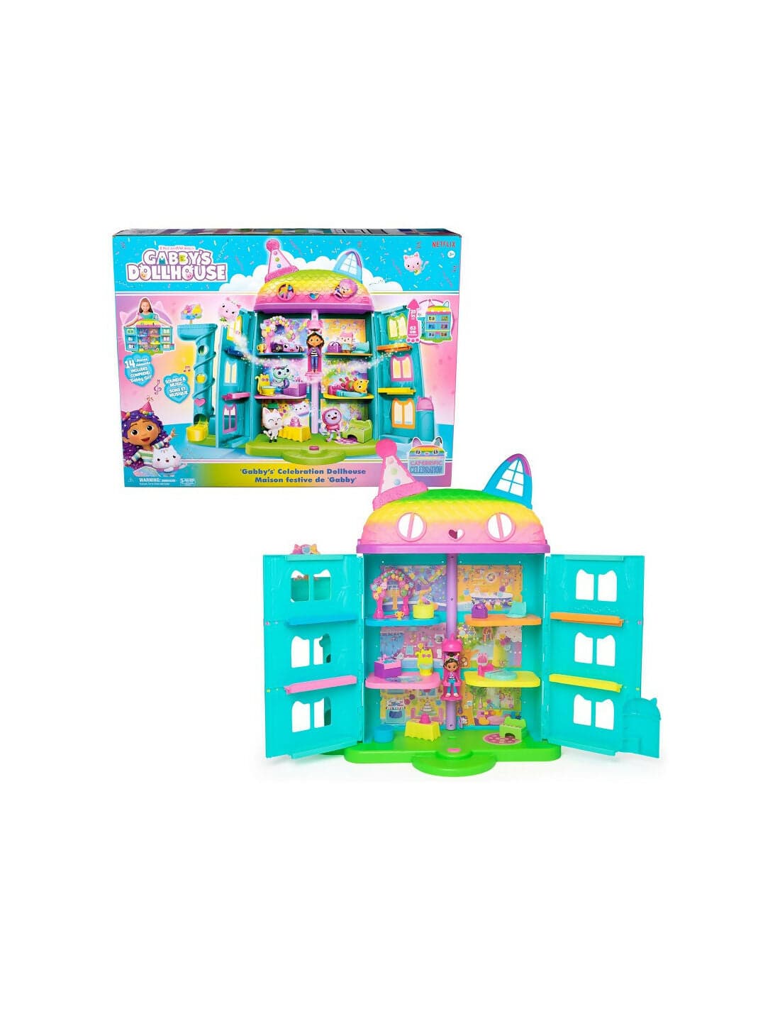 Gabby's Dollhouse Magica Casa in Animali Cartoleria Deja Vu - Crotone, commercioVirtuoso.it