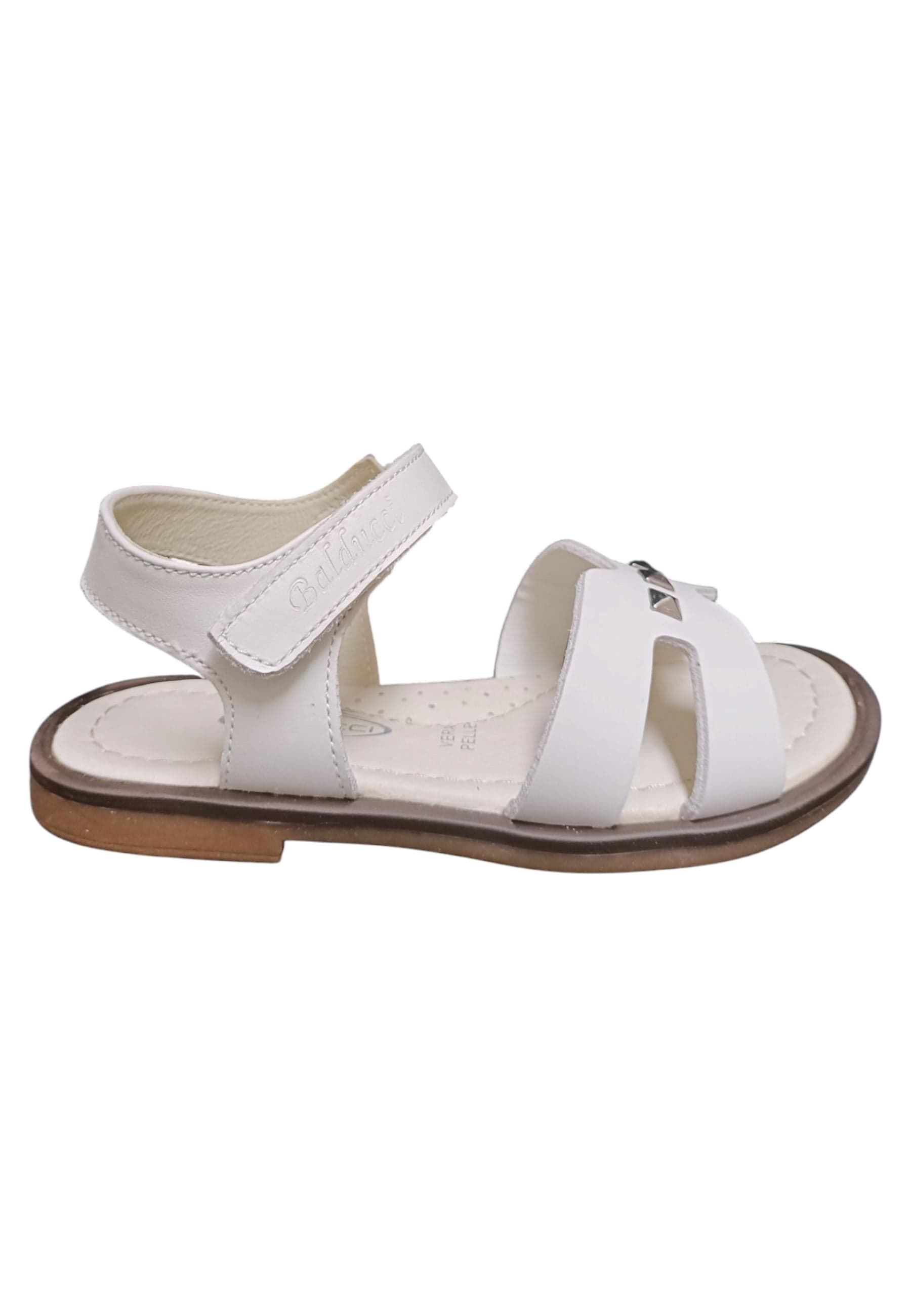 Scarpe sandalo Bambine e ragazze balducci GULLIT  bianco velcro - 6