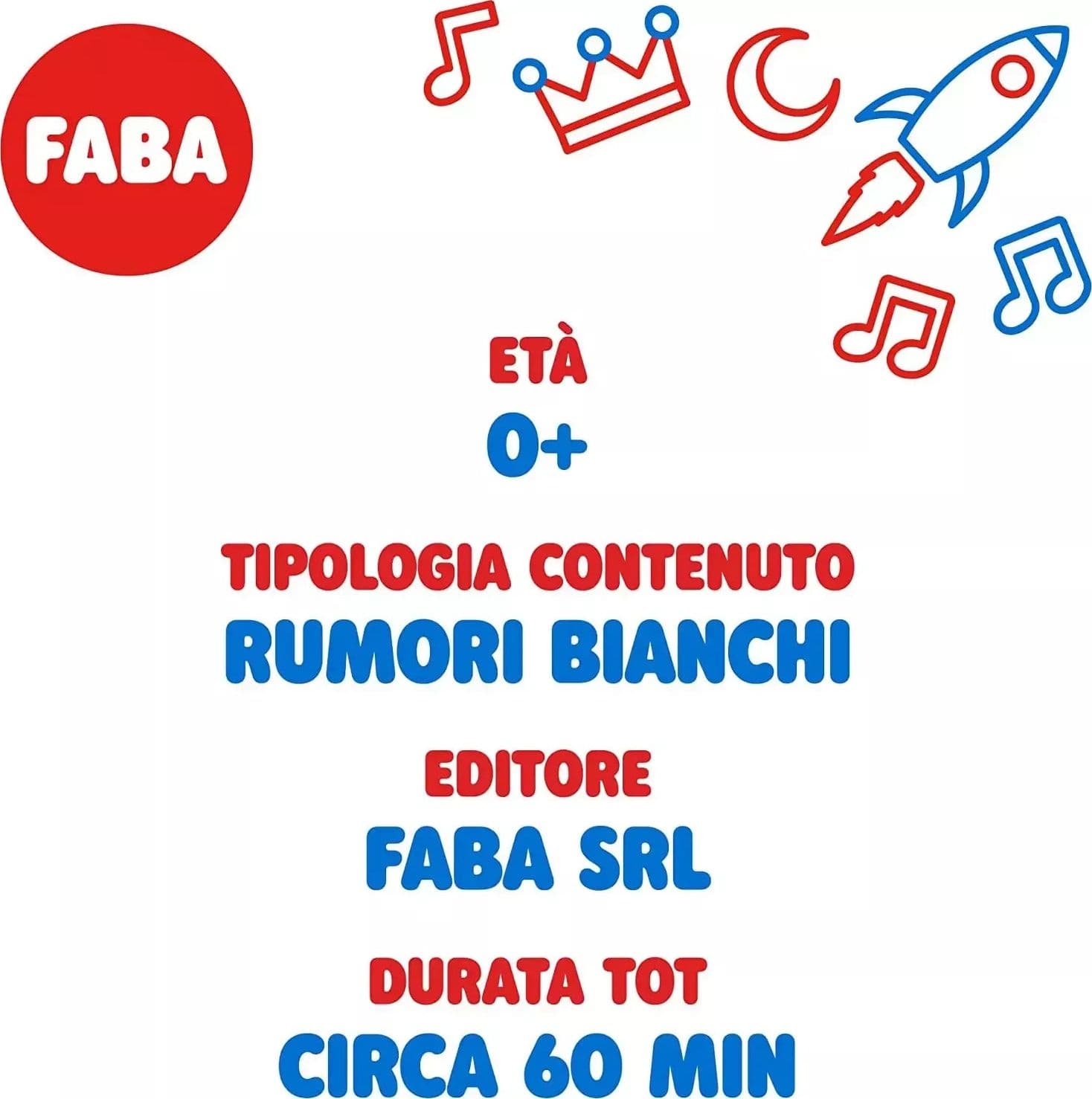 FABA Bianca Notte - musiche, canzoni e suoni - gioco sonoro educativo - RACCONTASTORIE NON INCLUSO in Libri interattivi Sanitaria Gioia del Bimbo - Villa San Giovanni, commercioVirtuoso.it