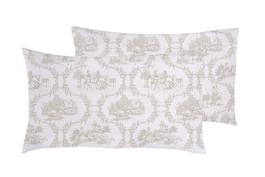 Completo letto lenzuola federe stampa digitale in cotone made in italy TOILE DE JOUY CAMARGUE in Set di lenzuola e federe Vanita di raso - Sesto San Giovanni, commercioVirtuoso.it