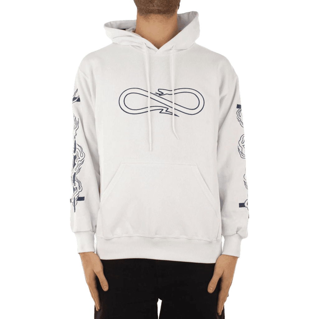 Felpa Propaganda Monster hoodie white