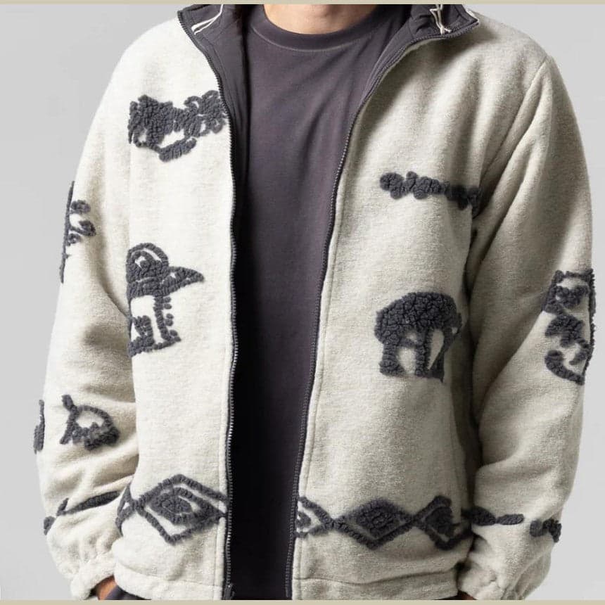 Felpa Rip N Dip Blonded Reverse Jkt Sand in Felpe con cappuccio Glad Store - Genova, commercioVirtuoso.it