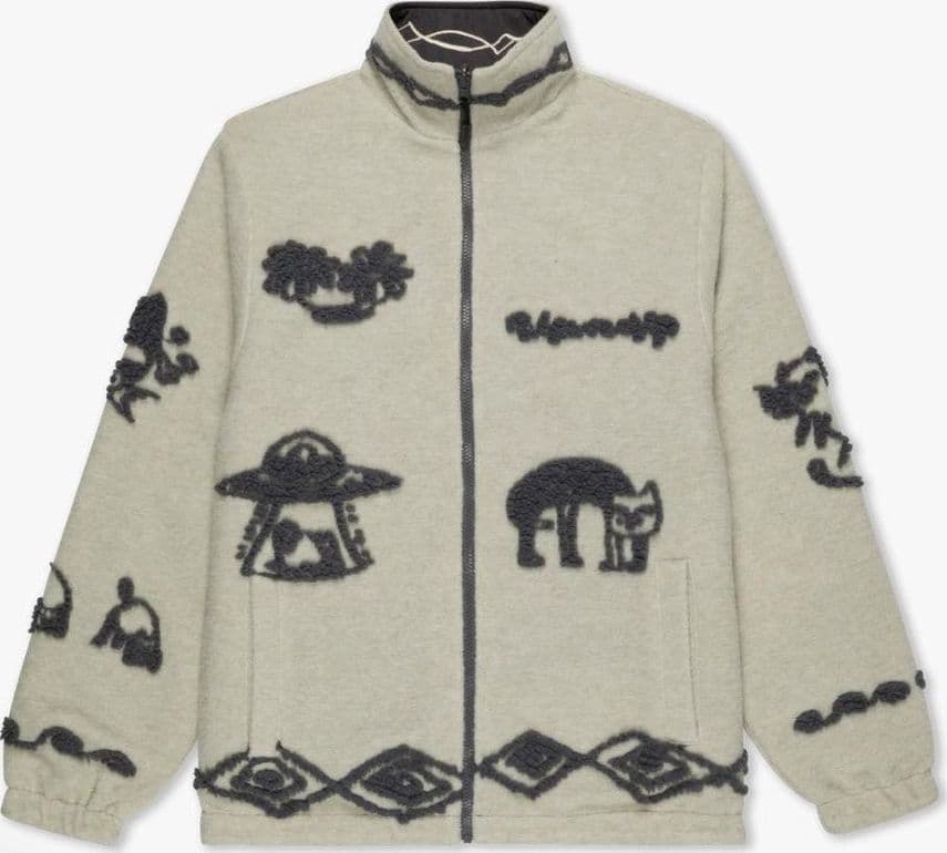 Felpa Rip N Dip Blonded Reverse Jkt Sand in Felpe con cappuccio Glad Store - Genova, commercioVirtuoso.it