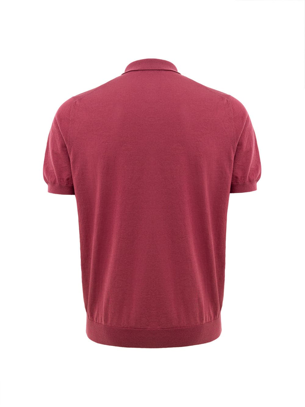 Gran Sasso Polo Classica Knitting Pattern in Rosso Ciliegia da uomo in Polo Drestige - Casamassima, commercioVirtuoso.it