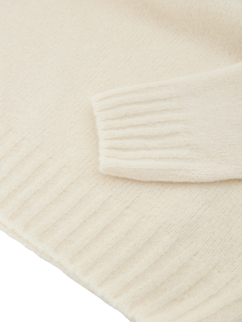 Gran Sasso Maglione Dolcevita Bianco in Lana Effetto Boucle da uomo in Maglioni Drestige - Casamassima, commercioVirtuoso.it