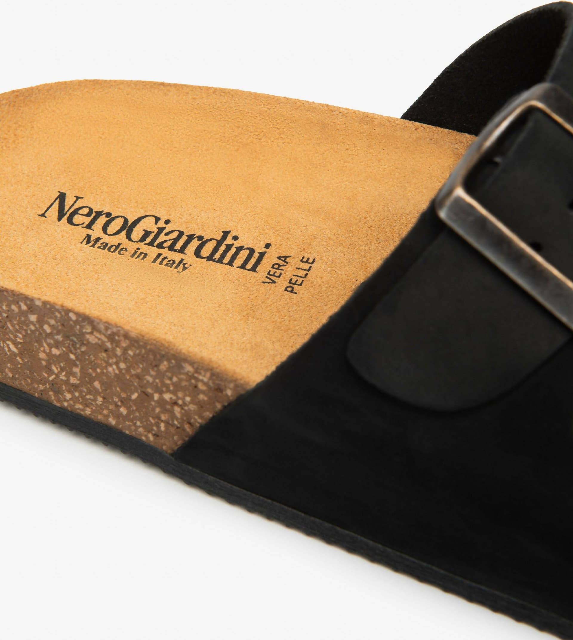 NeroGardini Uomo Ciabatte in Pelle in Sandali Cantali Calzature - Randazzo, commercioVirtuoso.it