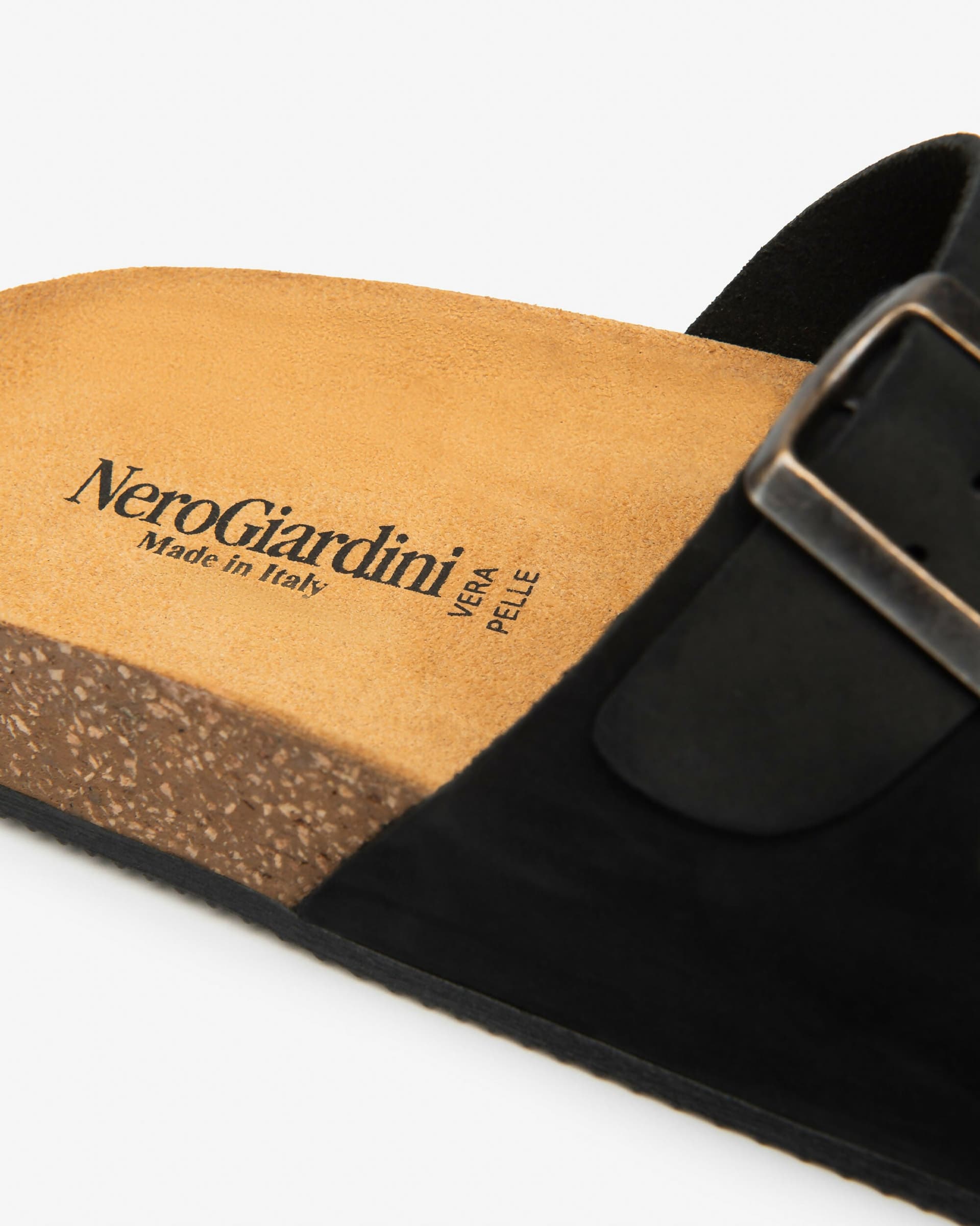 NeroGardini Uomo Ciabatte in Pelle in Sandali Cantali Calzature - Randazzo, commercioVirtuoso.it