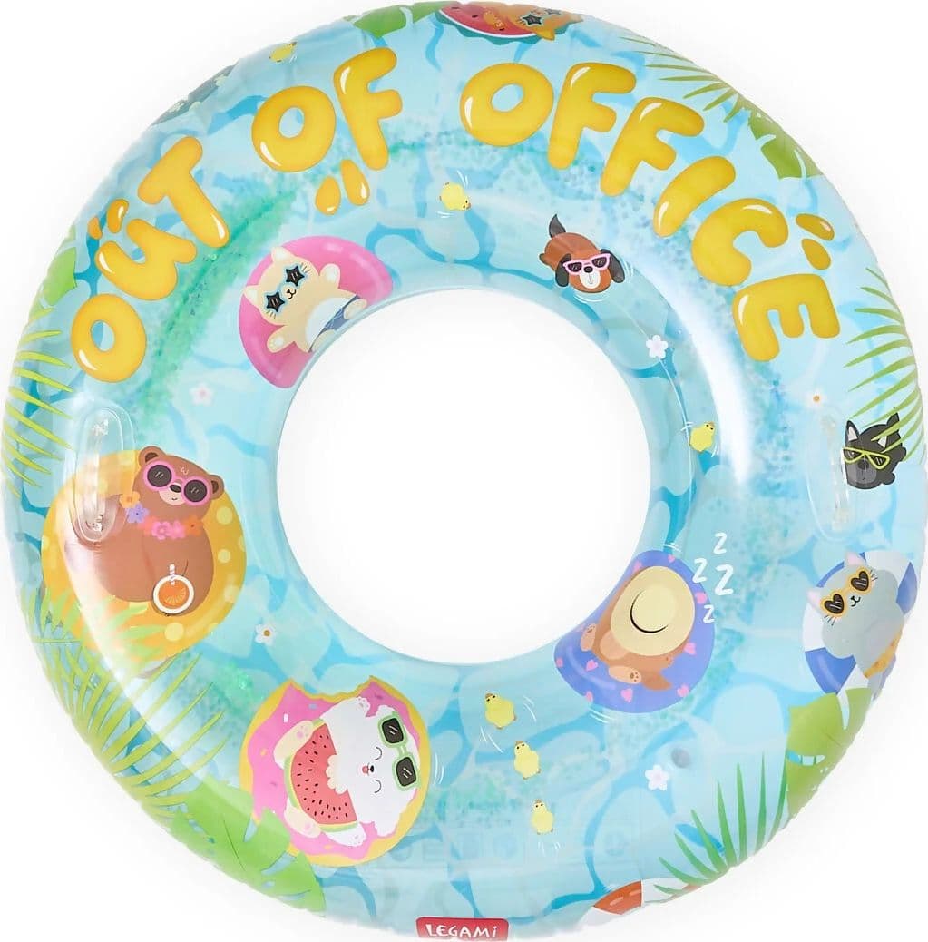 Maxi Ciambella Gonfiabile Out of Office - Maxi Pool Ring in Teli mare Cartoleria Deja Vu - Crotone, commercioVirtuoso.it