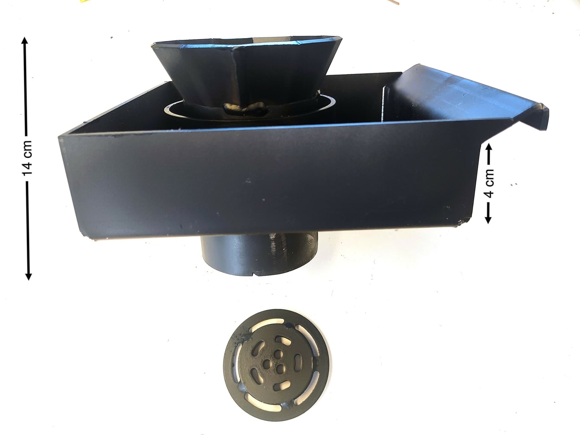 Braciere CADEL compatibile in Ferro cod.4D14014603061 + Griglia, Ricambio per Stufe a Pellet CADEL, Alta Temperatura mod . LEAN PLUS - WALL in Impianti di riscaldamento a pellet La Bottega dei Ricambi - San Cesareo, commercioVirtuoso.it