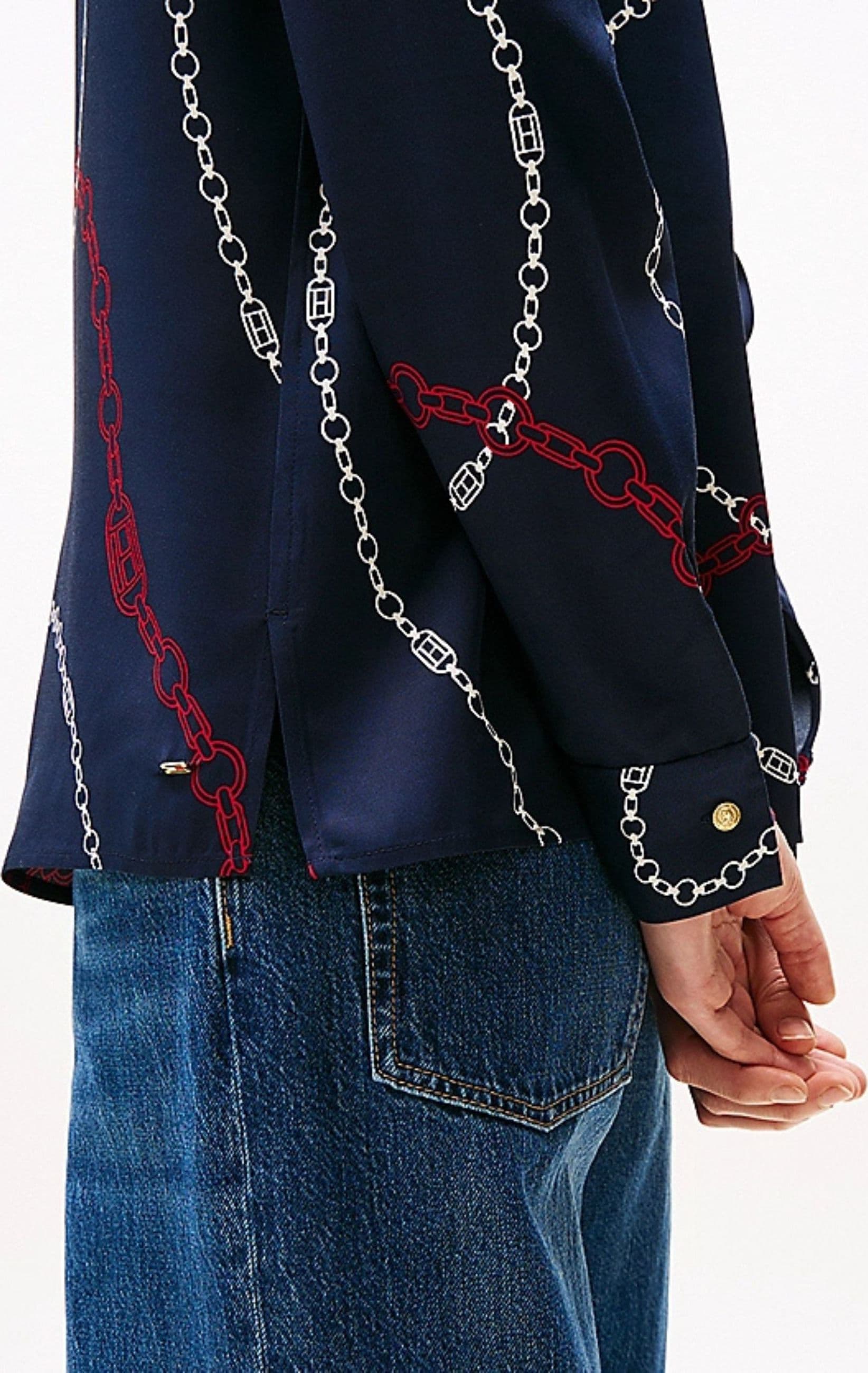 Tommy Hilfiger CAMICIA SOFT VISCOSE REGULAR LS SHIRT da donna in Bluse e camicie Drestige - Casamassima, commercioVirtuoso.it