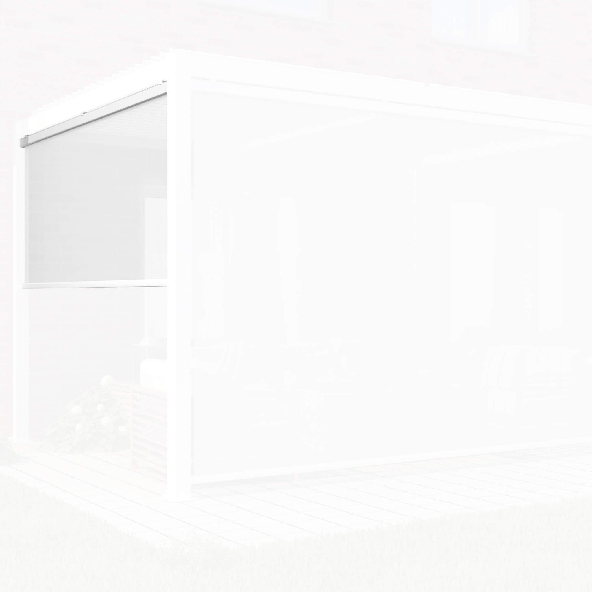 NIMBUS - parete laterale da 3 m per pergola Bianco in Gazebo Milani Home - Dueville, commercioVirtuoso.it