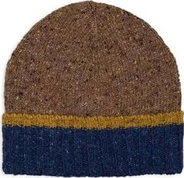 gallo Cappello uomo 
Berretto lana beige a coste tinta unita e risvolto in contrasto in Berretti in maglia Broadway Red - Barletta, commercioVirtuoso.it