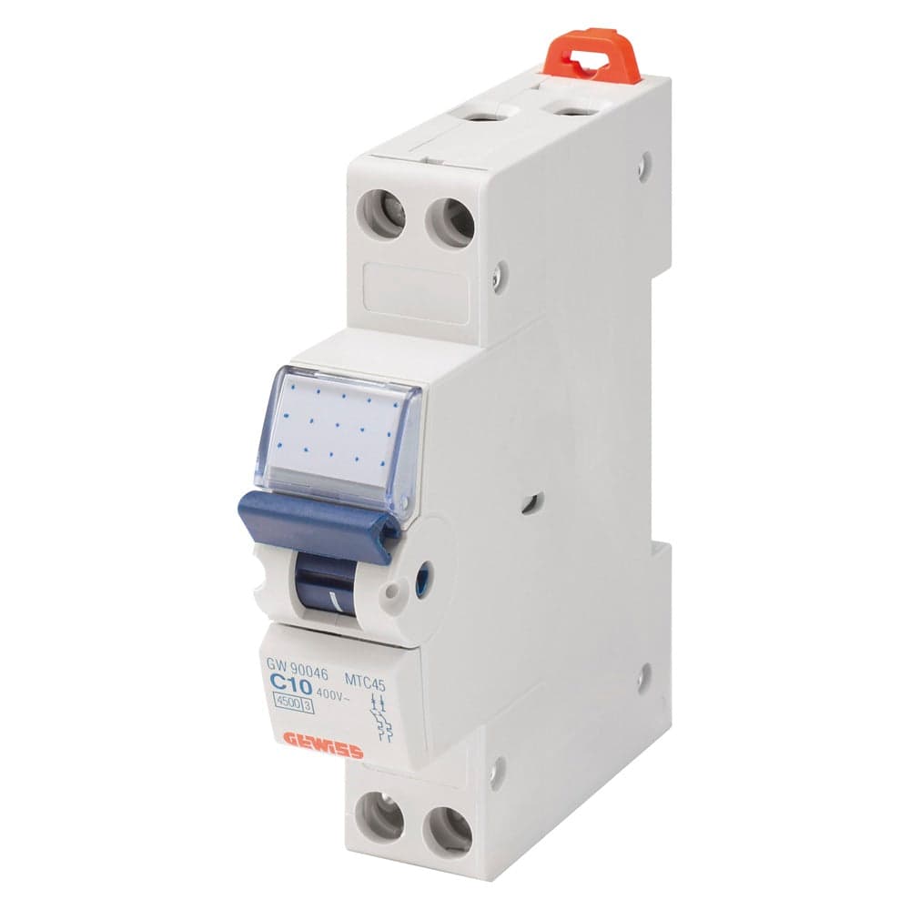 INTERRUTTORE MAGNETOTERMICO 6A 1 MODULO 4,5 KA