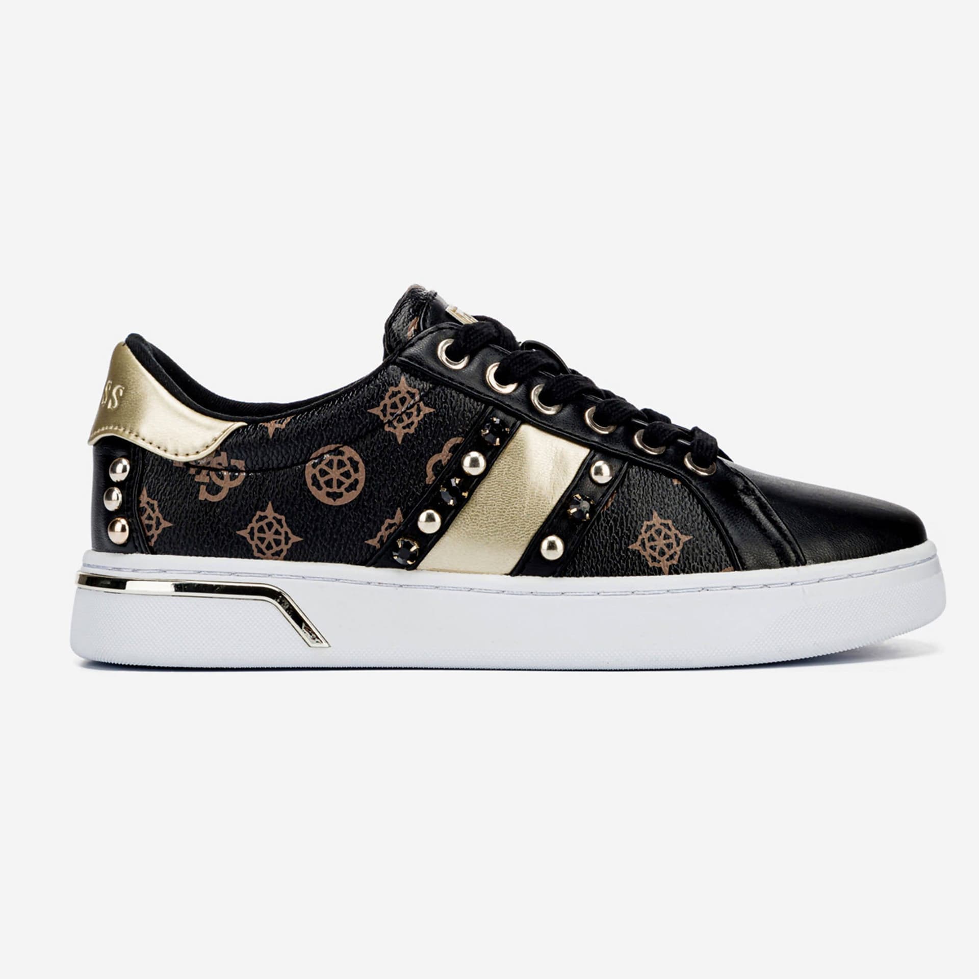 Guess Fl5 Riy-fal12 Sneakers Donna Punta Tonda Con Lacci E Suola In Gomma 2,5cm Scarpe Casual Con Fodera Interna E Logo in Sneaker casual Euforia - Bronte, commercioVirtuoso.it