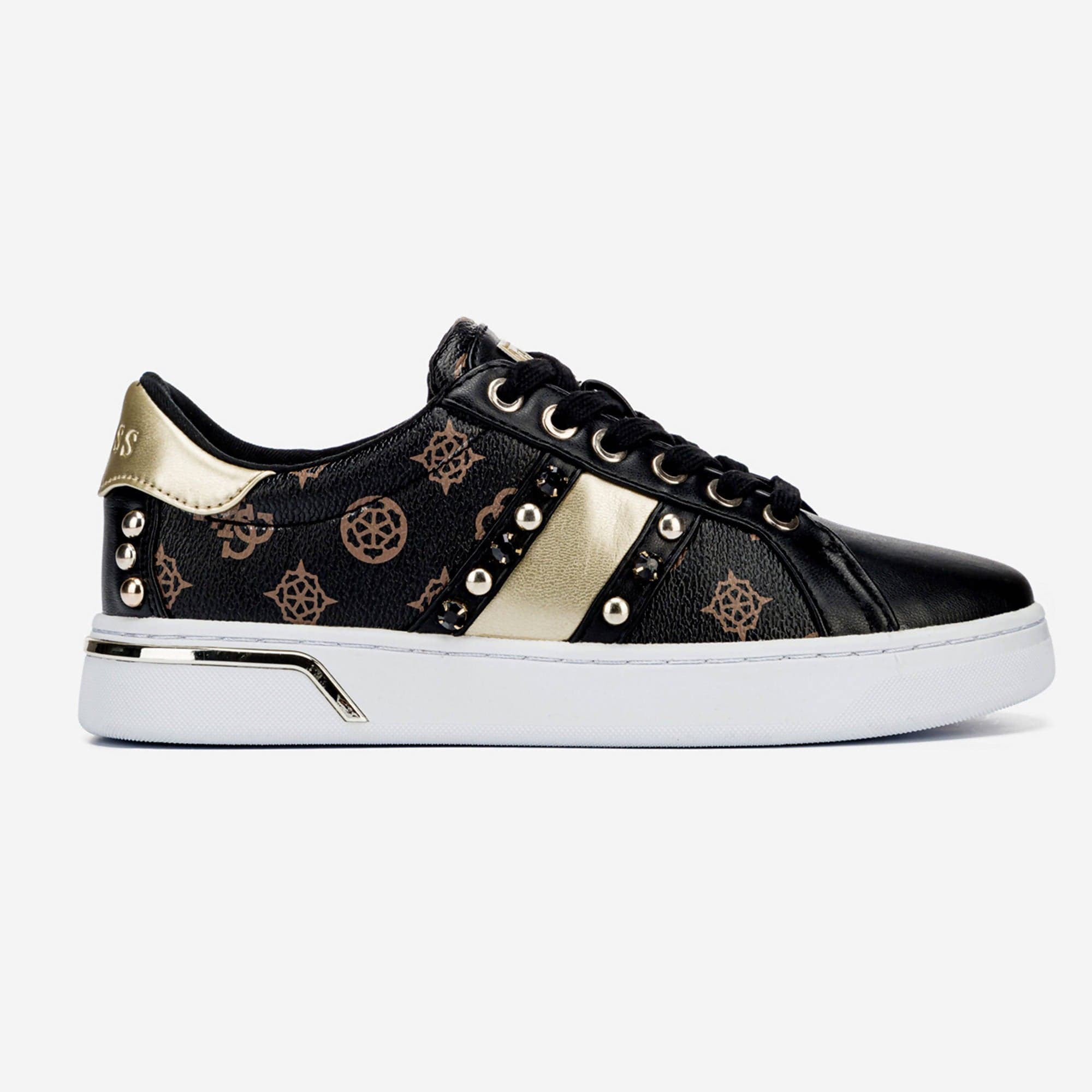 Guess Fl5 Riy-fal12 Sneakers Donna Punta Tonda Con Lacci E Suola In Gomma 2,5cm Scarpe Casual Con Fodera Interna E Logo in Sneaker casual Euforia - Bronte, commercioVirtuoso.it