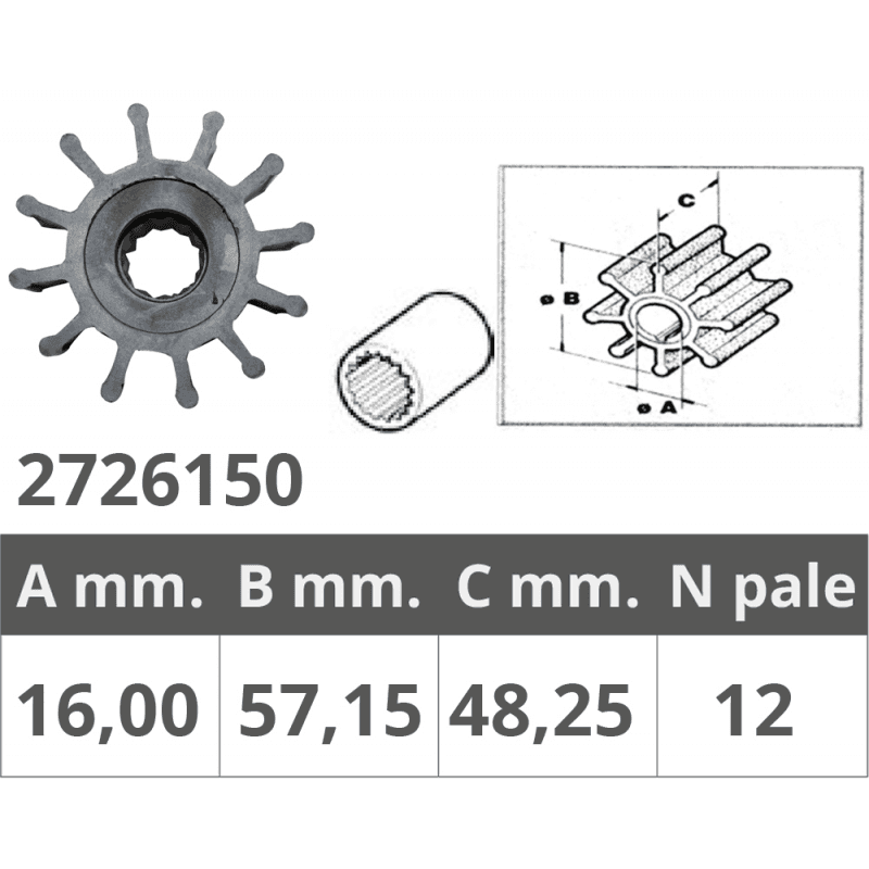 GIRANTE POMPE JABSCO 13554-6001