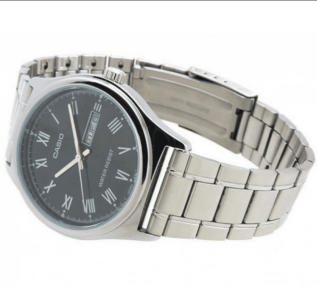 Orologio Casio per uomo, MTP-V006D-1B, movimento al quarzo, impermeabile, quadrante nero con segna data e giorno della settimana in Orologi da polso Loweconomy - Marineo, commercioVirtuoso.it