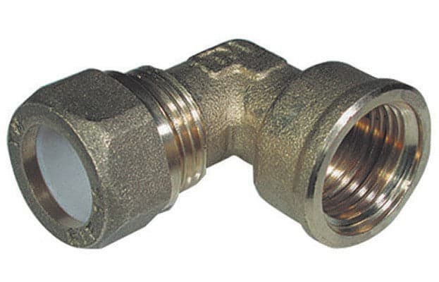 GOMITO FEMM 3/4X16 OTTONE