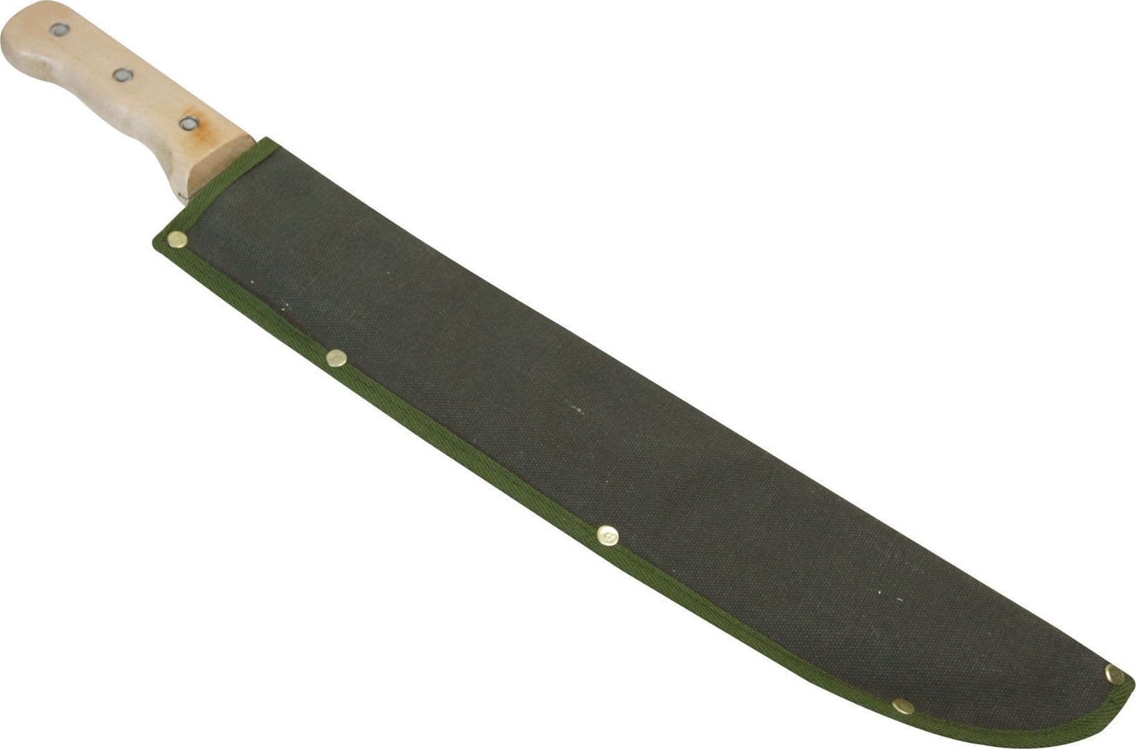Machete con fodero in nylon, con lama in acciaio dritto lunga 450 mm silverline Silverline
