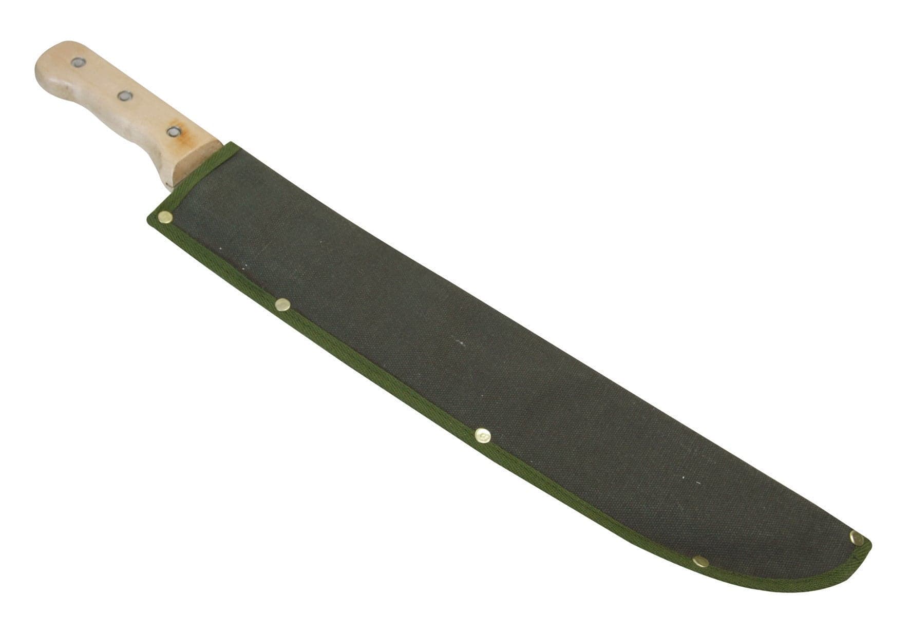 Machete con fodero in nylon, con lama in acciaio dritto lunga 450 mm silverline Silverline
