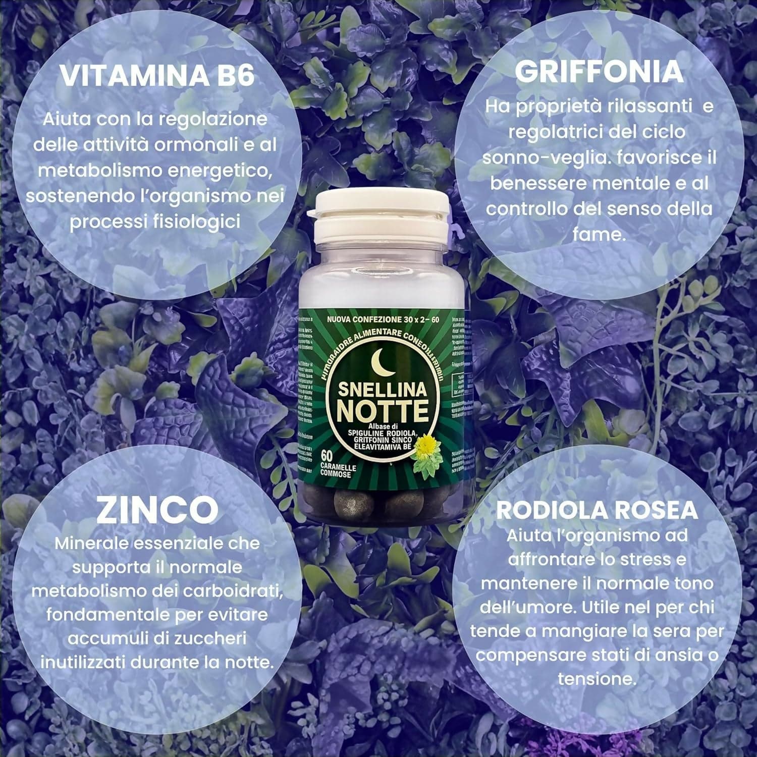 Snellina Giorno & Notte Dimagrante Donna – Integratore Brucia Grassi Naturale con Arancio Amaro, Griffonia e Rodhiola in Disintossicazione e purificazione BasketGuru Italia - Palermo, commercioVirtuoso.it