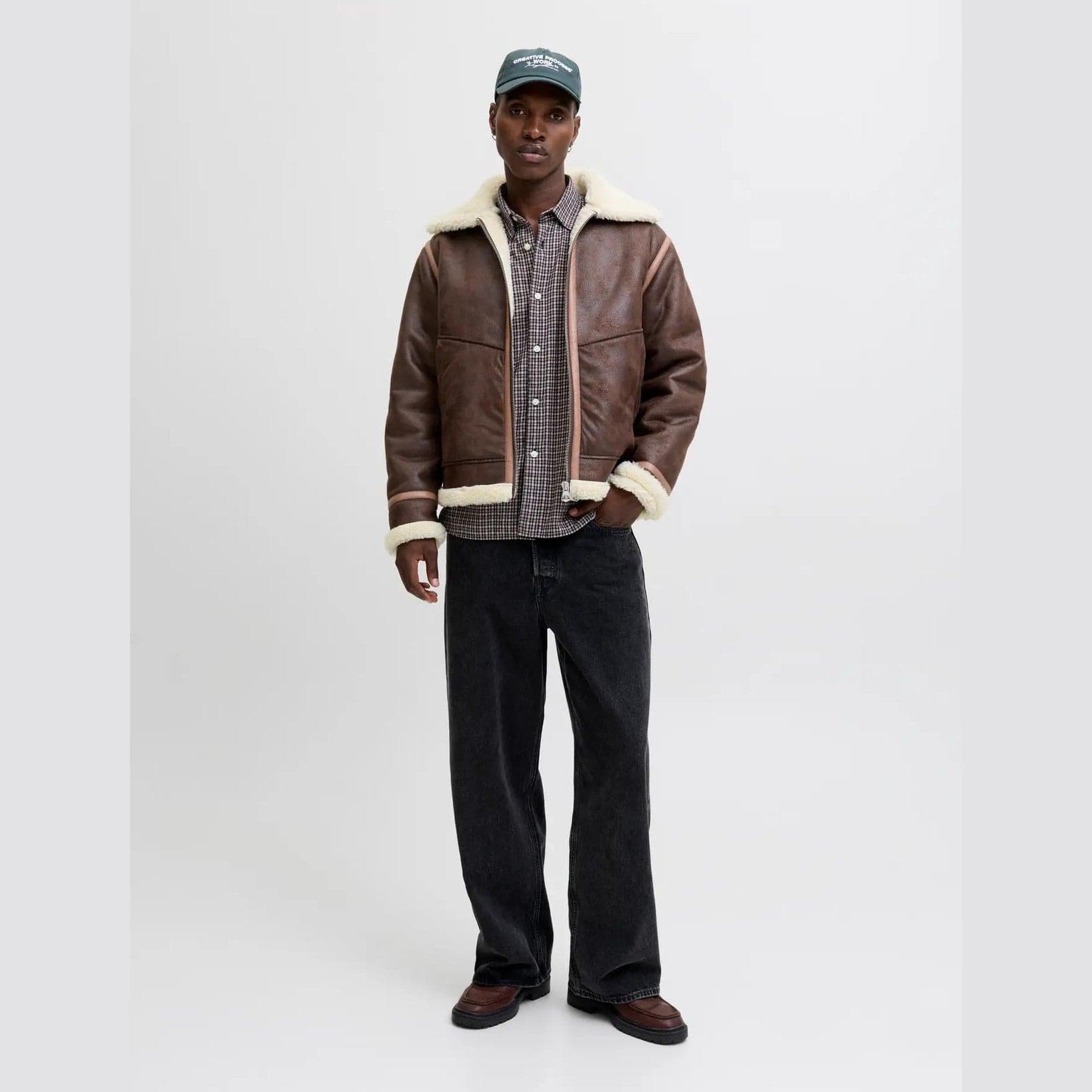 Giacca Jack & Jones Aviator chocolate torte in Giacche Glad Store - Genova, commercioVirtuoso.it