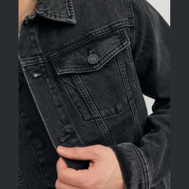 Giacca Jack & Jones Jean Jacket Black in Ginevra Glad Store - Genova, commercioVirtuoso.it