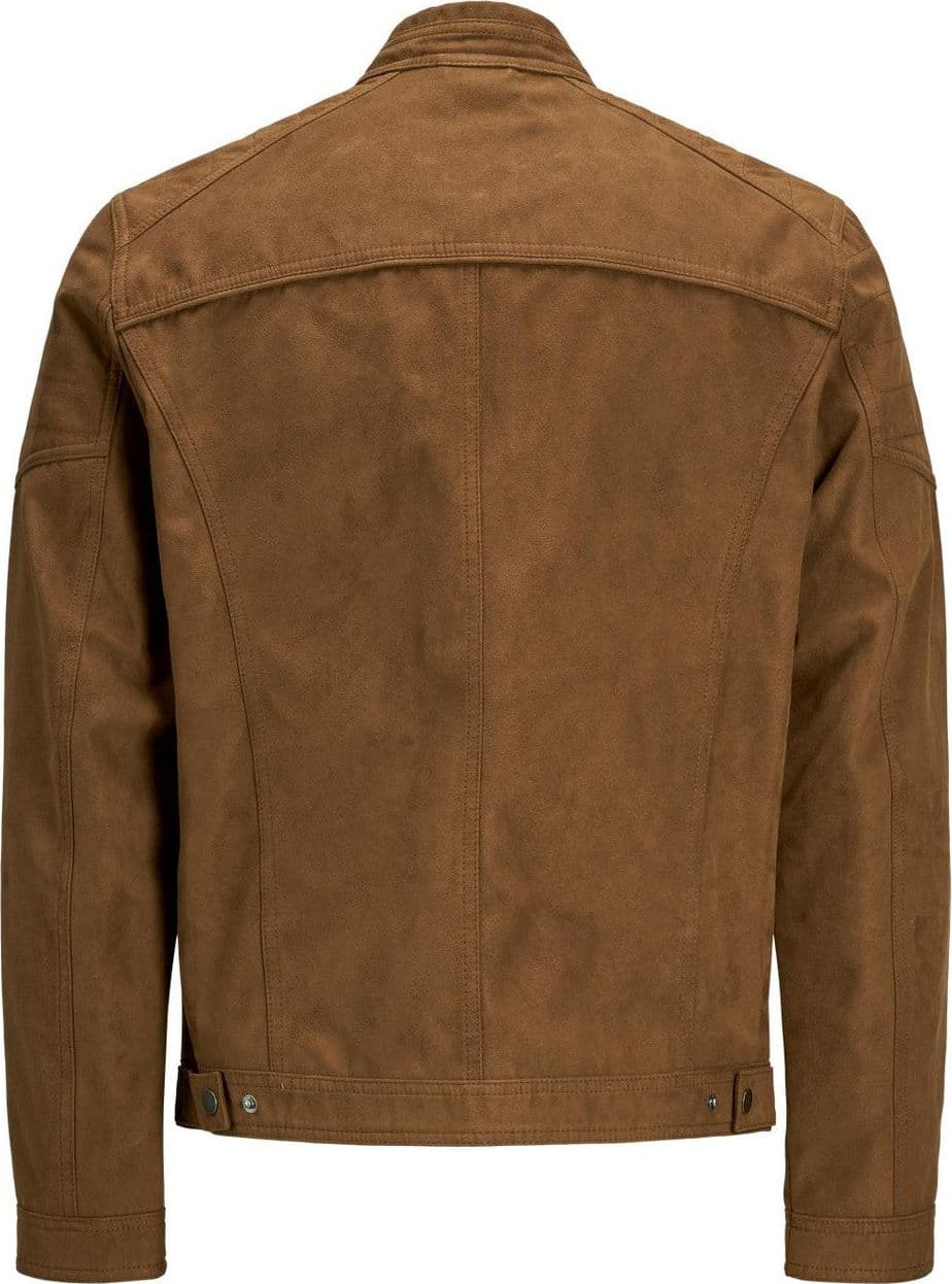 Giacca Jack & Jones Rocky Suede cognac