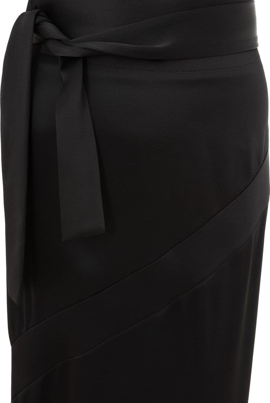 Tom Ford Gonna Extra Lunga in Raso Nero da donna in Gonne Drestige - Casamassima, commercioVirtuoso.it