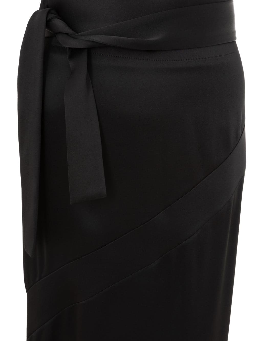 Tom Ford Gonna Extra Lunga in Raso Nero da donna in Gonne Drestige - Casamassima, commercioVirtuoso.it