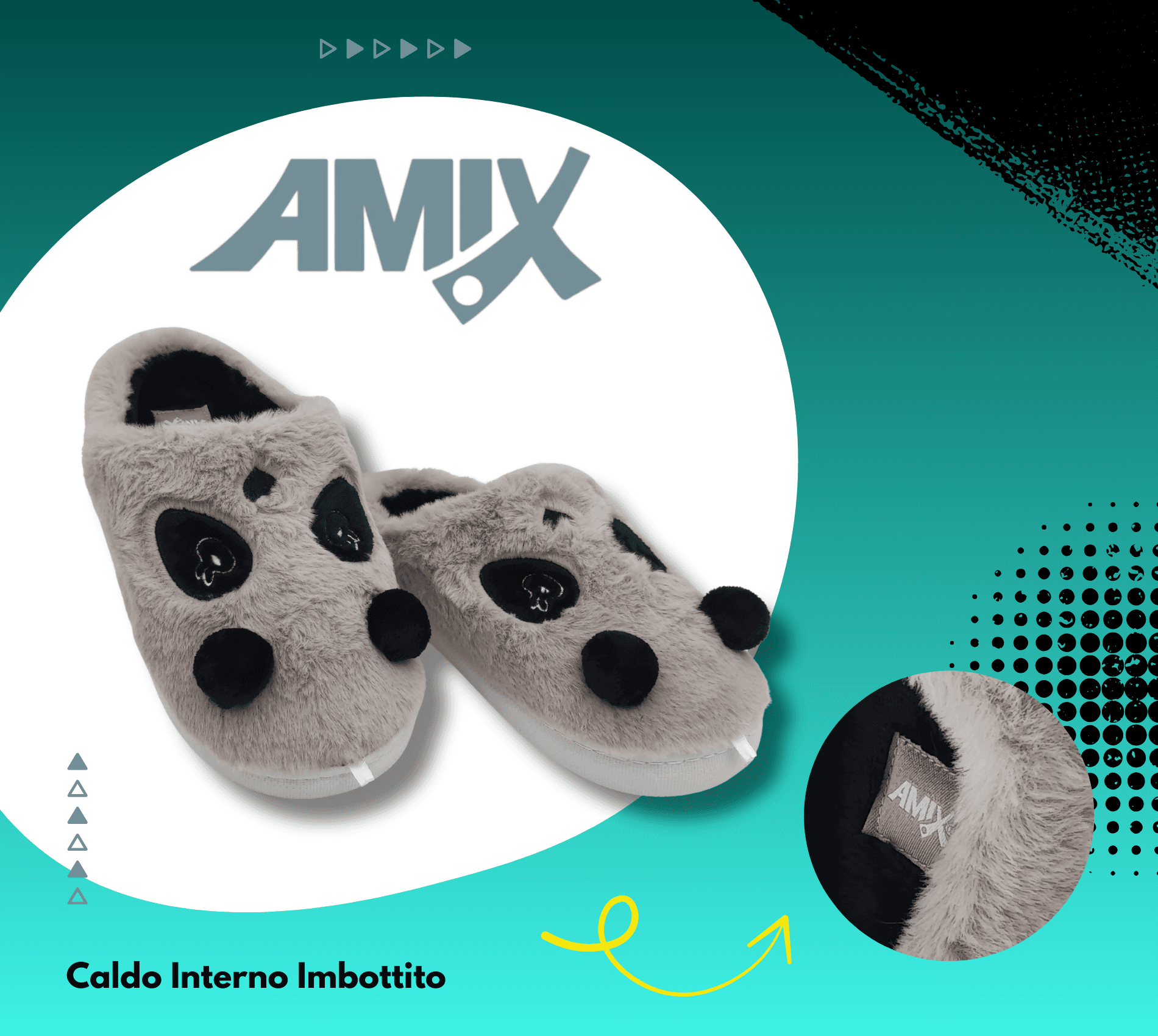 Ciabatte Animali da Donna, Pantofole Invernali Calde e Pelose, Morbide e Simpatiche Babbucce a Panda in Ciabatte moda Primo Calzature - Venezia, commercioVirtuoso.it