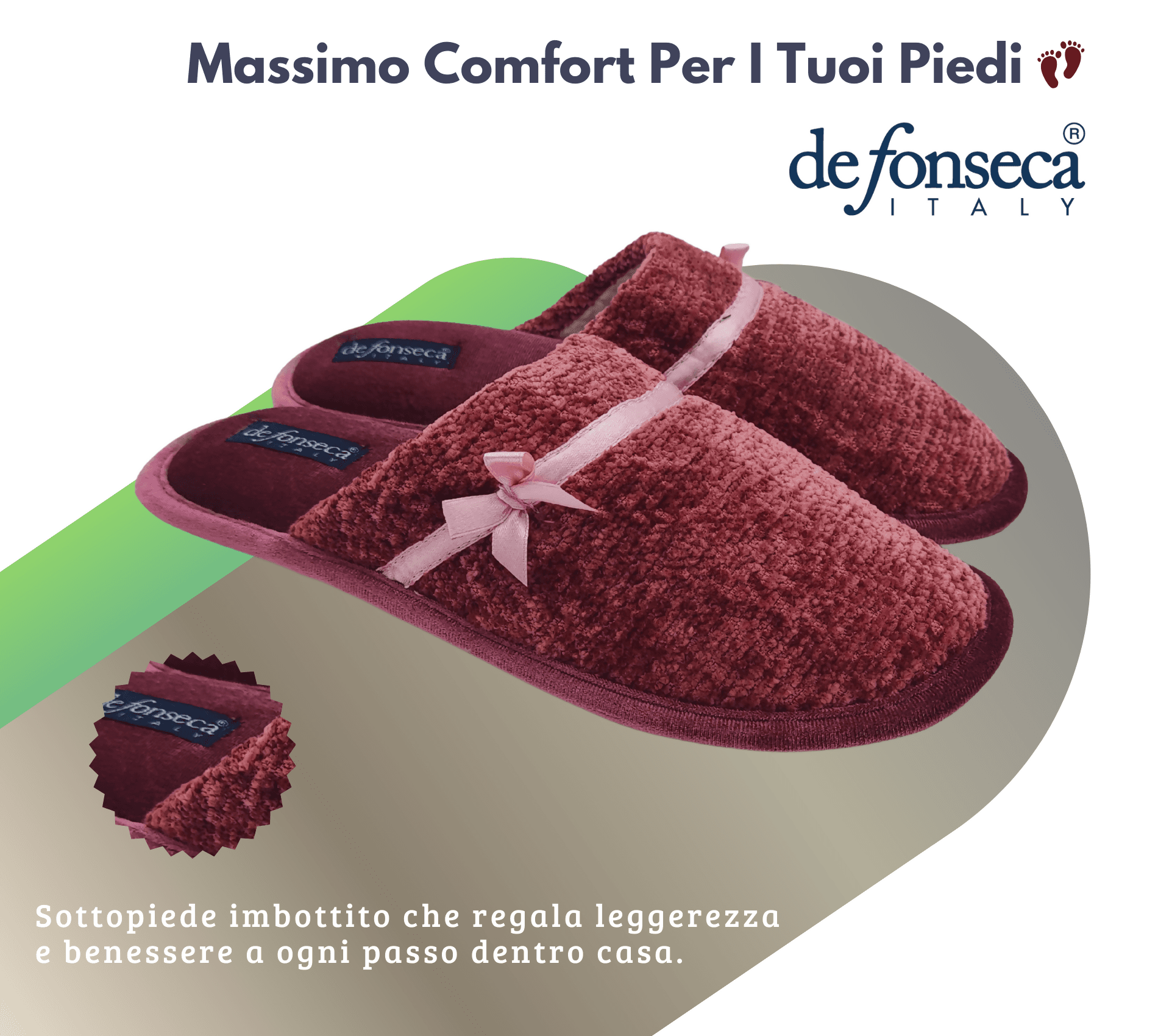 de fonseca Calde Ciabatte Uomo Donna, Pantofole Invernali Chiuse da Casa, Lavabili e per Ospiti in Ciabatte moda Primo Calzature - Venezia, commercioVirtuoso.it
