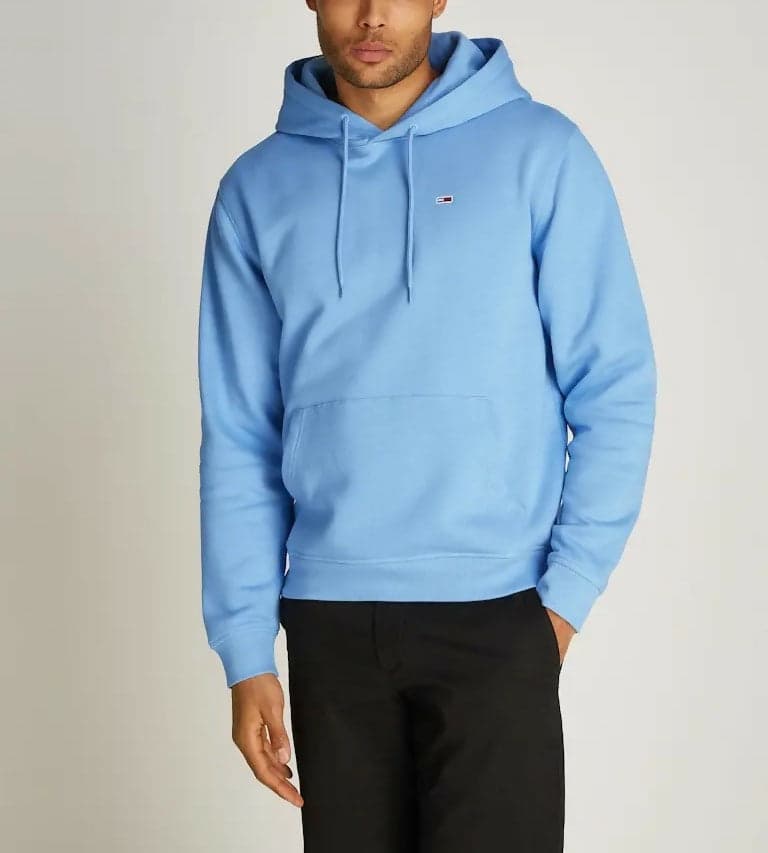 Tommy hilfiger felpa con cappuccio dmodm20497 c15 logo uomo