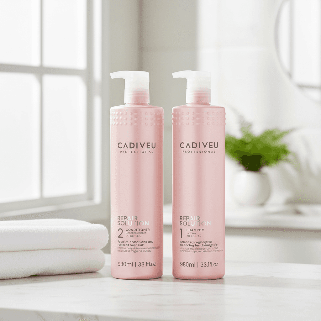 Cadiveu repair solution kit composto da: shampoo 980 ml + conditioner 980 ml in Set shampoo e balsamo Me.Dis. - Peschiera Borromeo, commercioVirtuoso.it