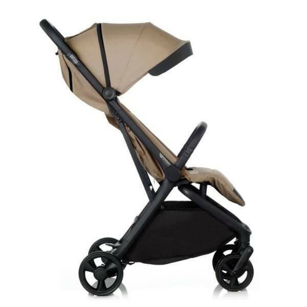 JANE' Passeggino CLAP - colore DESERT - con telaio in alluminio robusto, chiusura automatica e compatta, dimensioni adatte alle cabine degli aerei, adatto dalla nascita fino a 26 kg, con sospensioni su 4 ruote e finiture in similpelle in Passeggini compatti Sanitaria Gioia del Bimbo - Villa San Giovanni, commercioVirtuoso.it