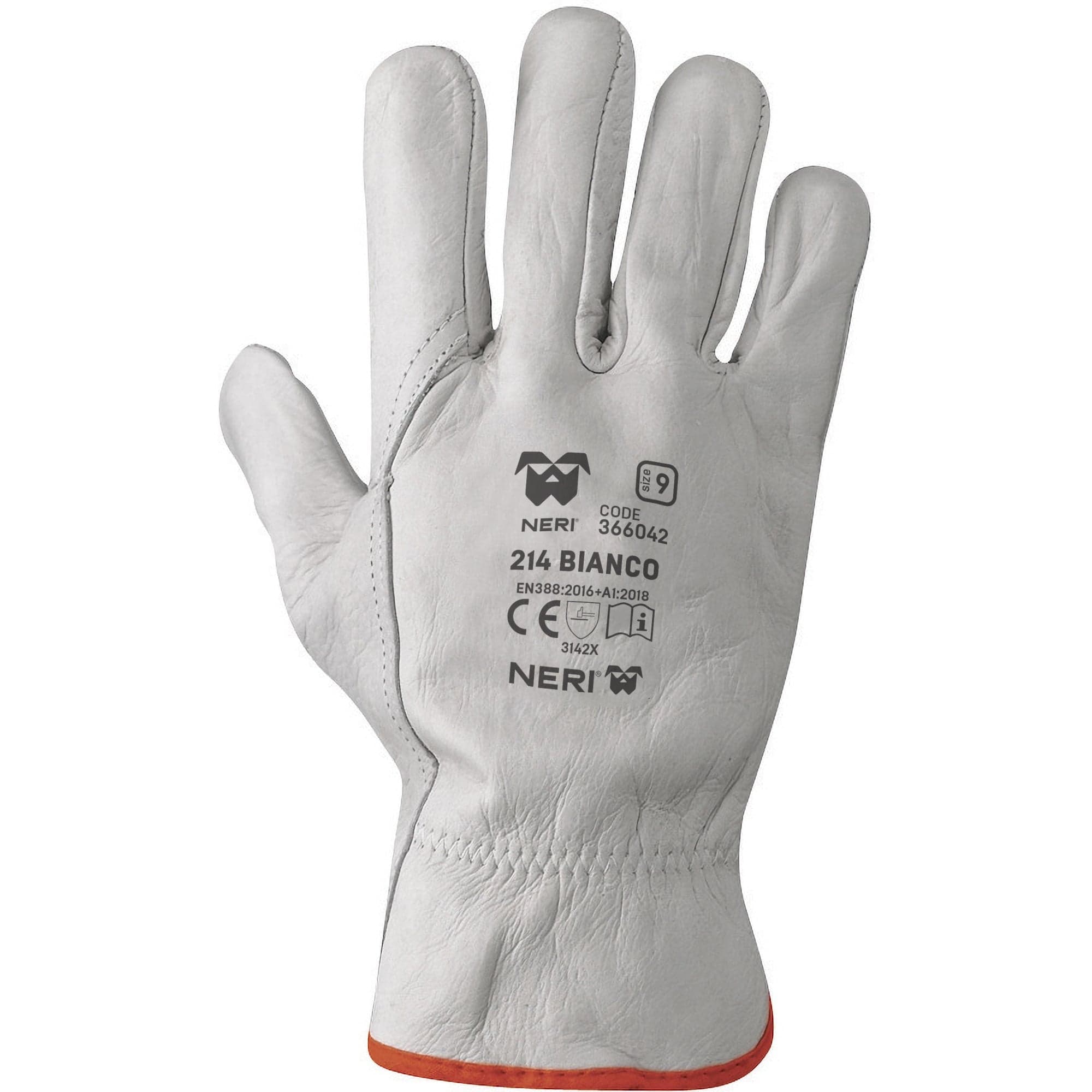 Guanti in Fiore Bovino Neri Safety