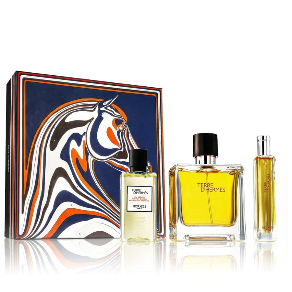 Hermes Terre Cofferet Parpum Edp 75ml + 15 Ml + G/D 40 Ml