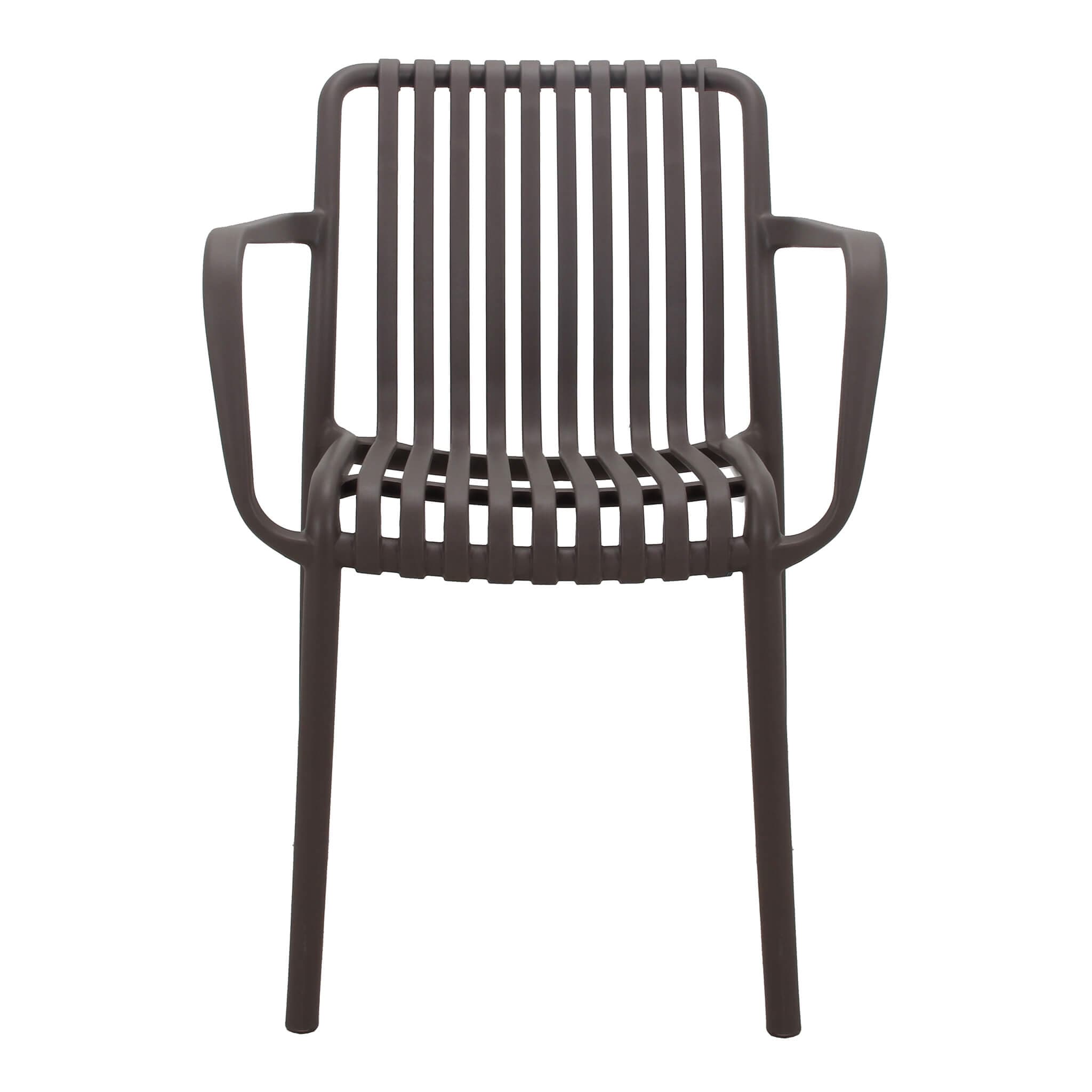 FAFFY - poltrona da giardino in polipropilene Taupe in Poltrone Milani Home - Dueville, commercioVirtuoso.it
