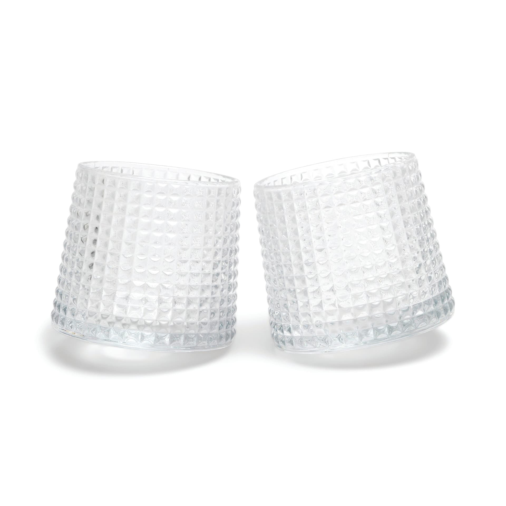 The Lola Revolving Rocks Glass - set da 2 bicchieri da whisky girevoli in Autocategorizzazione Più Di Più Ideas - Casalnuovo di Napoli, commercioVirtuoso.it