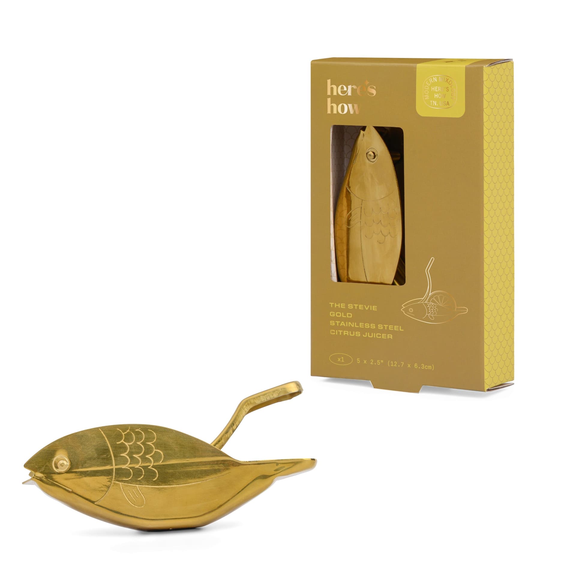 Spremiagrumi Fish The Stevie Oro in Autocategorizzazione Più Di Più Ideas - Casalnuovo di Napoli, commercioVirtuoso.it