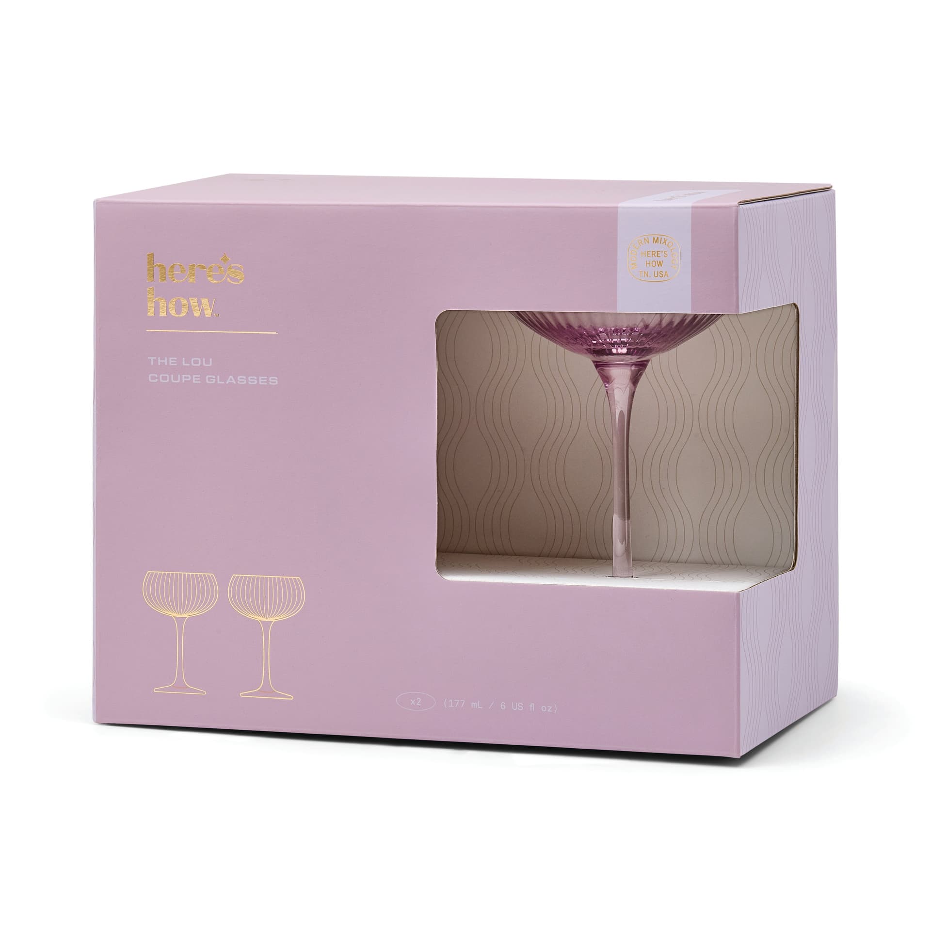 The Lou Bicchiere Coupe - Set da 2 Colore Lilla in Autocategorizzazione Più Di Più Ideas - Casalnuovo di Napoli, commercioVirtuoso.it