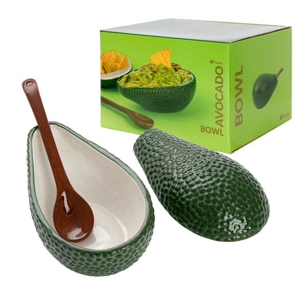 FISURA Bowl a forma di avocado