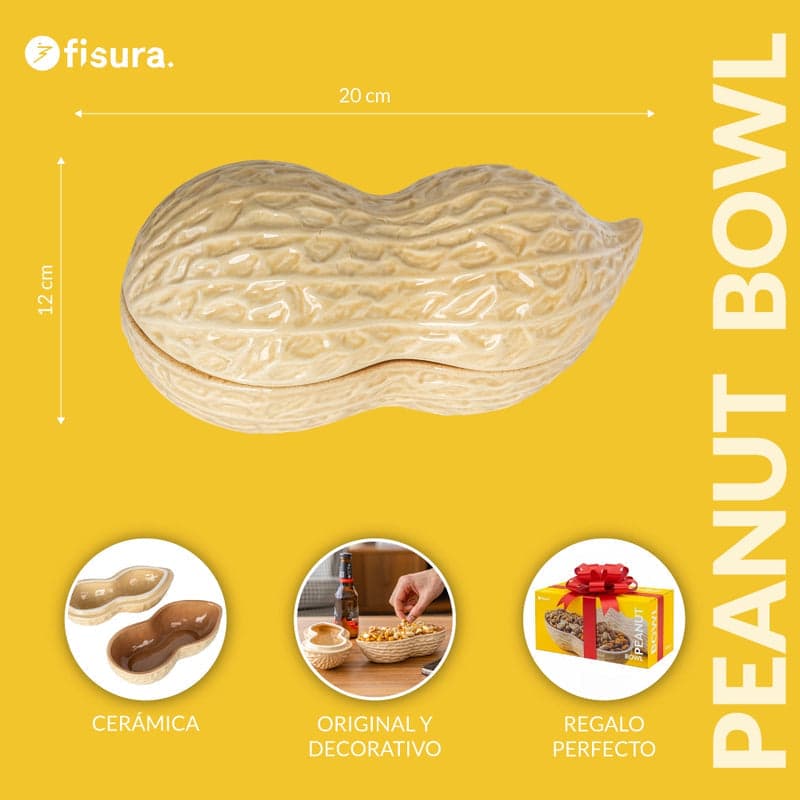 FISURA Ciotola a forma di arachide in Autocategorizzazione Più Di Più Ideas - Casalnuovo di Napoli, commercioVirtuoso.it