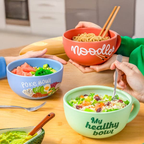 FISURA Bowl con scritta "Noodles" in Autocategorizzazione Più Di Più Ideas - Casalnuovo di Napoli, commercioVirtuoso.it
