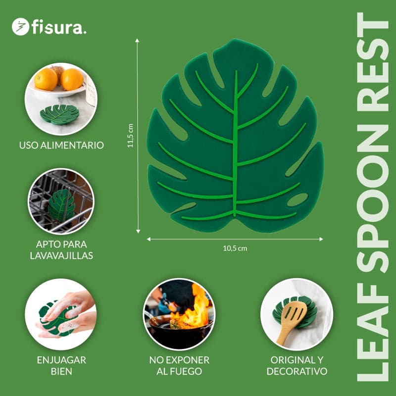 FISURA Poggiamestolo a forma di foglia in Autocategorizzazione Più Di Più Ideas - Casalnuovo di Napoli, commercioVirtuoso.it