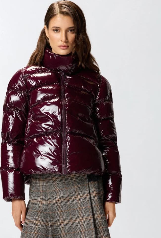 Pinko MIRCO CABAN CRYSTAL NYLON CON FW25 da donna in Giacche Drestige - Casamassima, commercioVirtuoso.it