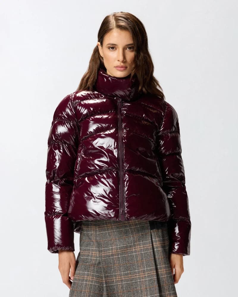 Pinko MIRCO CABAN CRYSTAL NYLON CON FW25 da donna in Giacche Drestige - Casamassima, commercioVirtuoso.it