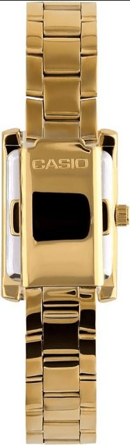 Orologio Casio per donna , LTP-1234PG-7A, d'orato con quadrante bianco, movimento al quarzo impermeabile in Orologi da polso Loweconomy - Marineo, commercioVirtuoso.it